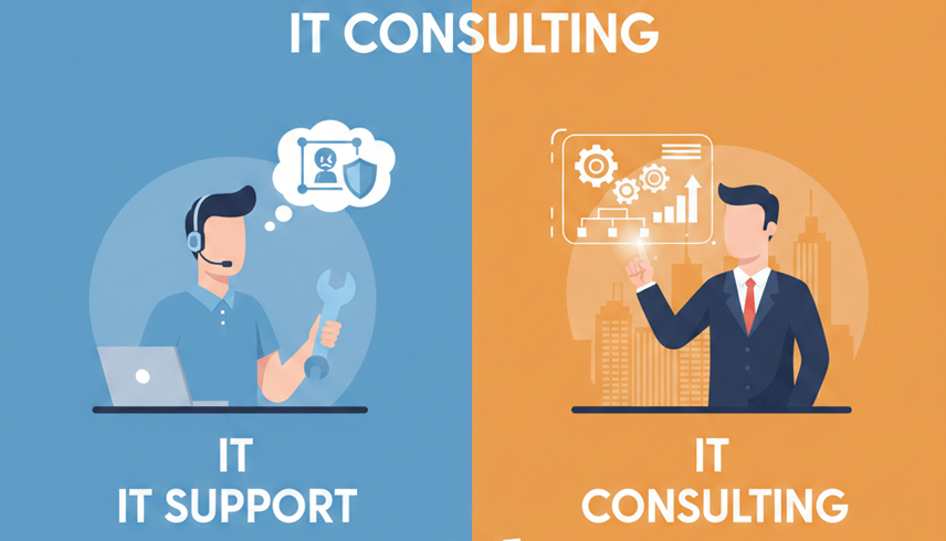 IT Support vs. IT Consulting